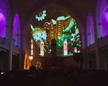 «Концерт при свечах с песочной анимацией. Чайковский. Щелкунчик. Моцарт. Маленькая ночная серенада. Бах. Токката и фуга ре минор» — Музыка Баха